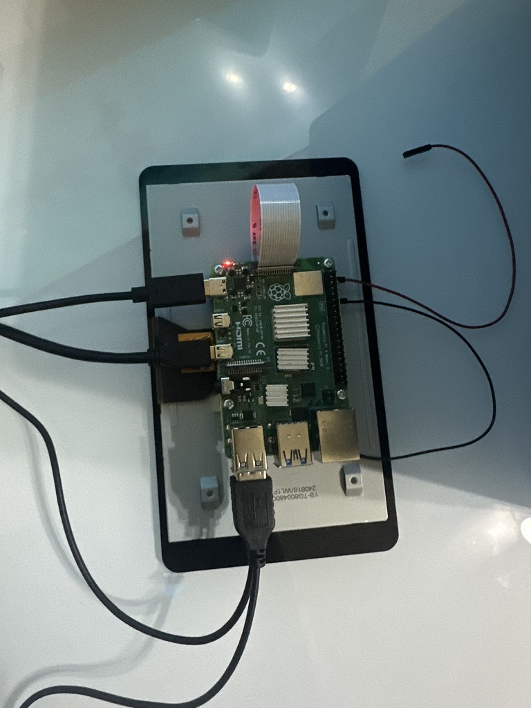 Raspberry Pi hardware used to build the Memory Care Device prototype