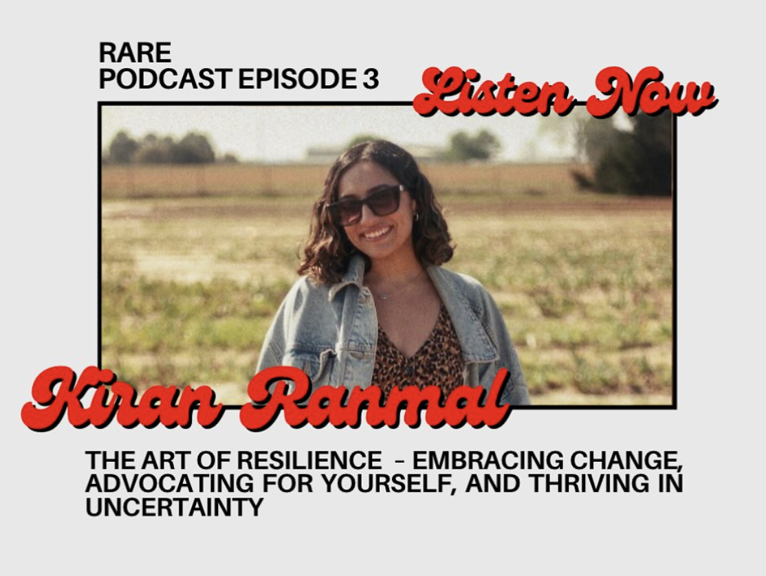 Rare Podcast episode with Kiran Ranmal